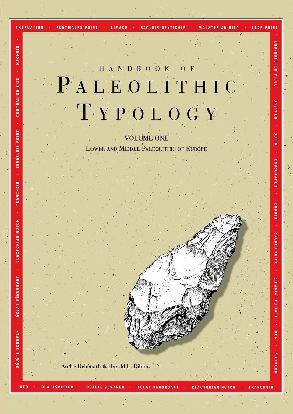 Book cover image for Handbook of Paleolithic Typology ISBN: 9781934536803